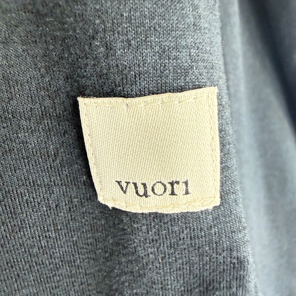 Vuori Daydream Crew Women Small Black Long Sleeve Performance Top VW133 - Picture 4 of 11